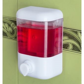 Dispensador de Jabón o Gel Plástico en ABS 500 Ml - Imagen 2
