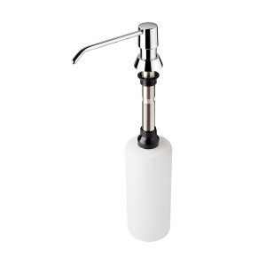 Dispensador de Jabón Acero Inoxidable Para Meson 1000 Ml