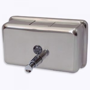 Dispensador de Jabón Acero Inoxidable 1000 Ml Horizontal
