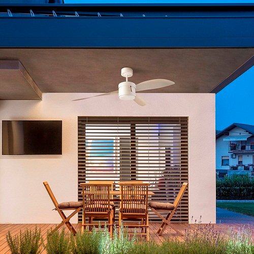 Ventilador de Techo Tramuntana 56 Pulgadas Con Luz y Control Remoto - Imagen 2