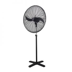 Ventilador Industrial 2 en 1 Pedestal Y Pared 30 Pulgadas Negro