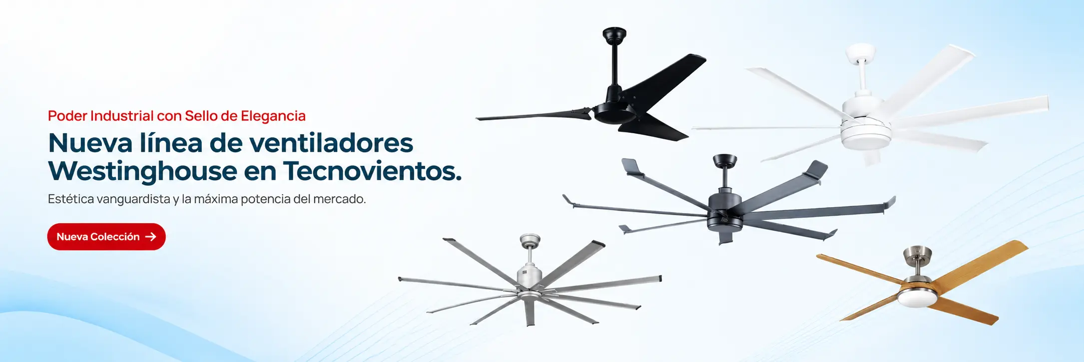 Ventilador de techo industrial Evolution Westinghouse